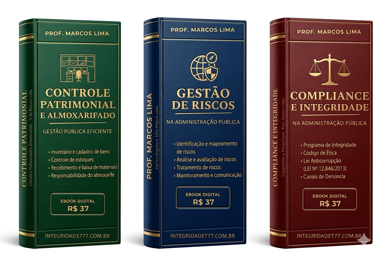 Ebooks: Controle Patrimonial, Gestão de Riscos e Compliance